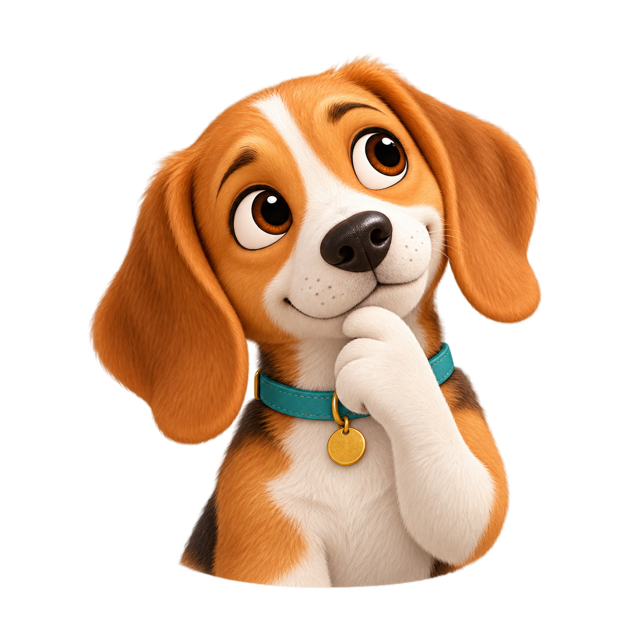 Shiro thinking carefully while this PawQi feature is being built